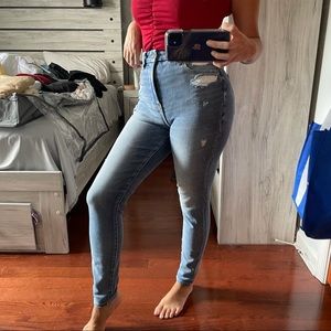 Curvy super hi rise jegging